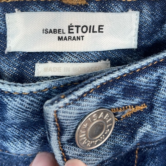 Isabel Marant Etoile Corsy Oversized Jeans - Picture 7 of 15